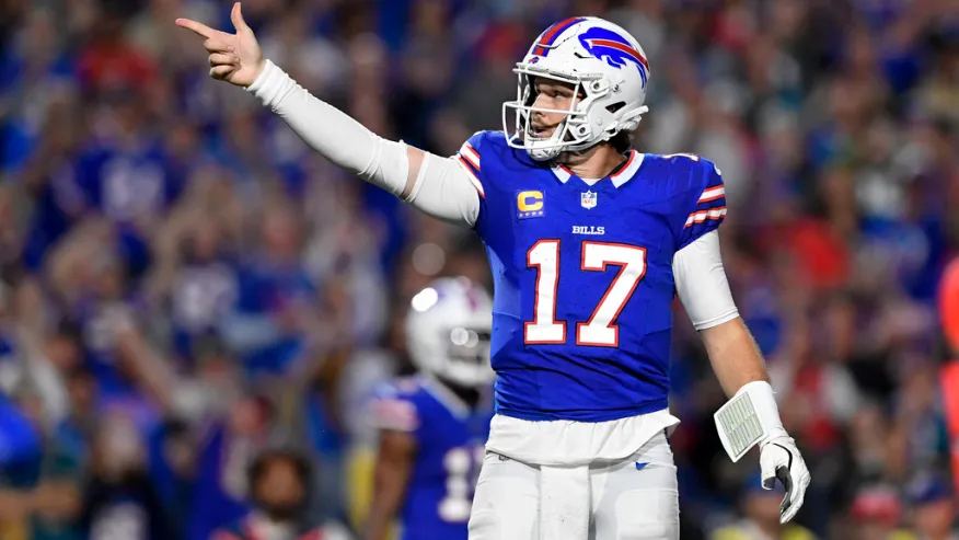 Josh Allen getting his first MVP award